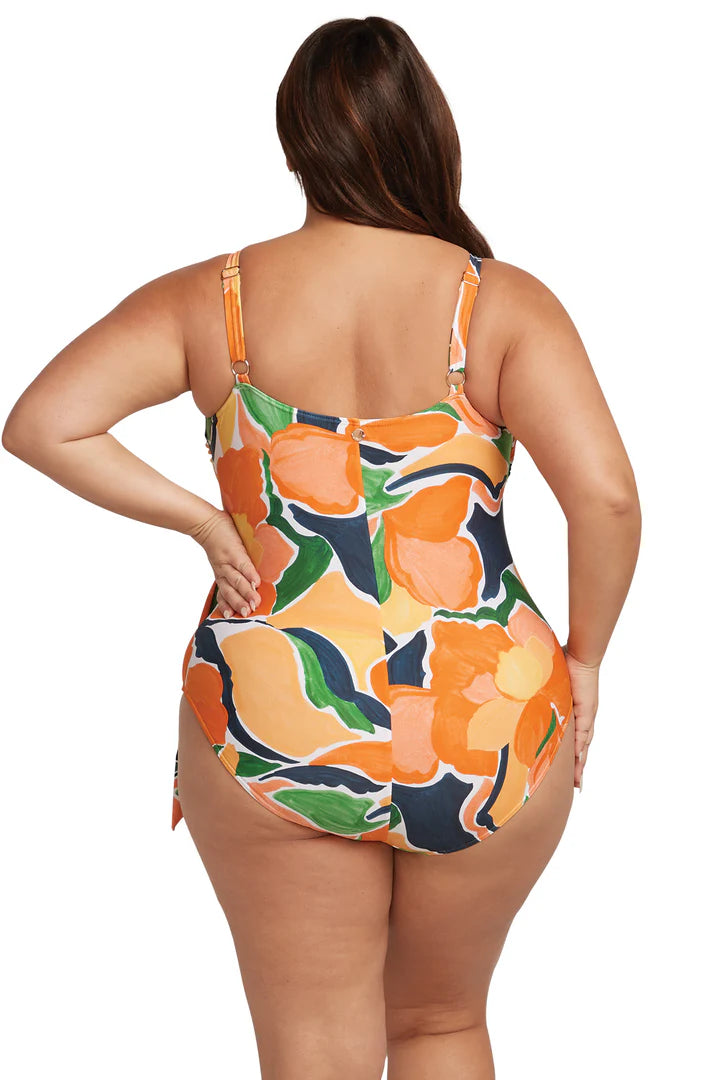 Underwire one piece swimsuit dd 2025
