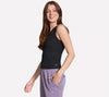 Skechers GO WALK Luxe Rib Tank - Black